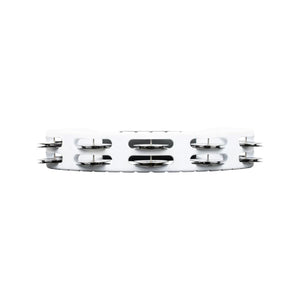 MEINL Percussion HTMT1WH Headliner Series Handheld ABS Tambourine, 2 Rows, White