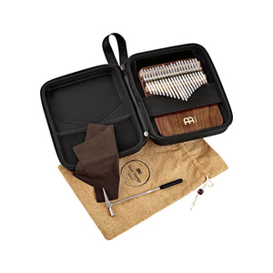 MEINL Sonic Energy KL2101S 21 Notes Solid Kalimba, Black Walnut