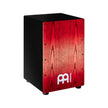 MEINL Percussion MCAJ100BK-TRF Headliner Series Snare Cajon, Tango Red Fade