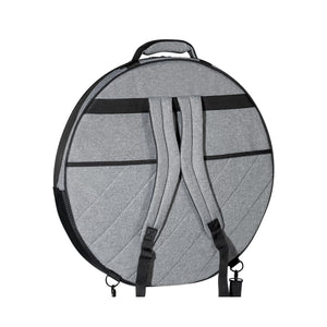 MEINL Cymbals MCCB22BK 22inch Classic Woven Backpack Cymbal Bag, Heather Gray