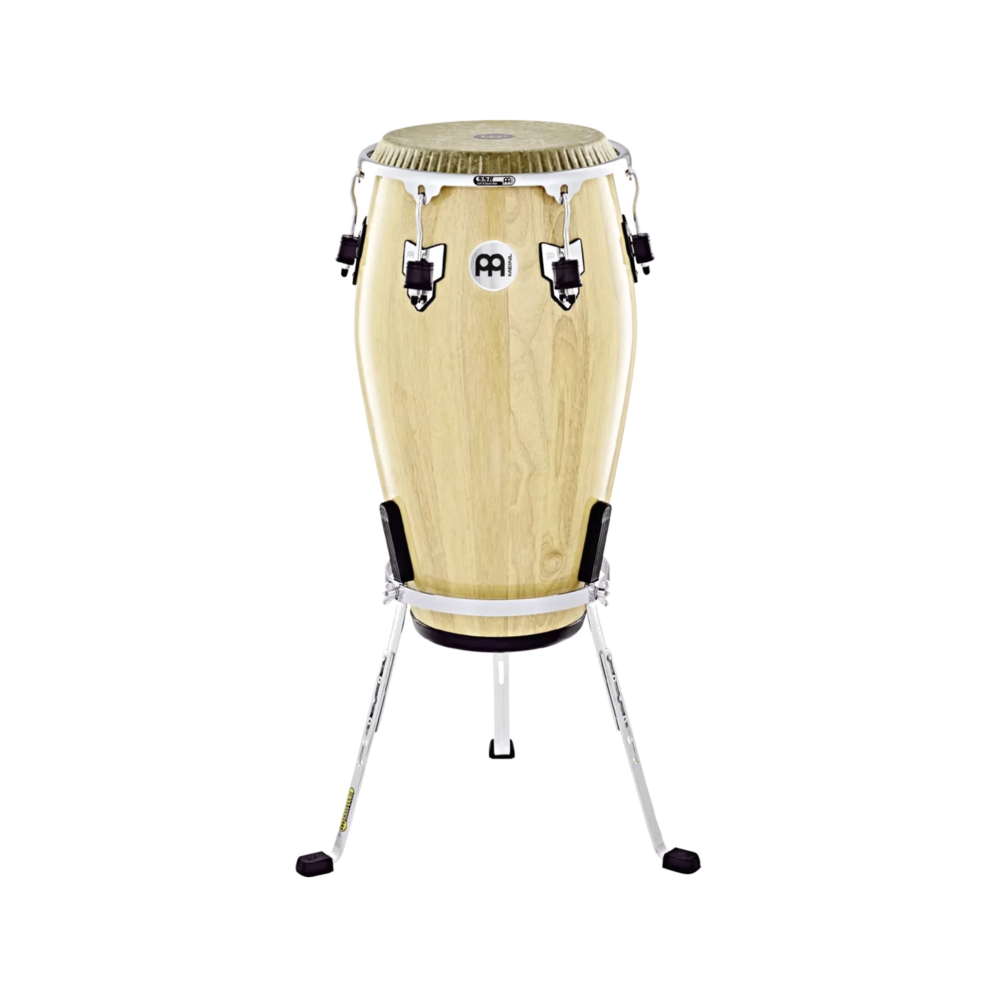 MEINL Percussion MECR1212NT-CH 12-1/2in Marathon Exclusive Tumba w/Steely II Std, Remo Head, Natural