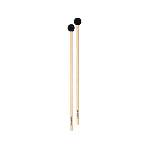 MEINL Percussion MPM5 12 1/2inch Temple & Woodblock Mallet, Soft Rubber Head, Hickory