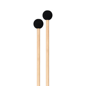 MEINL Percussion MPM5 12 1/2inch Temple & Woodblock Mallet, Soft Rubber Head, Hickory