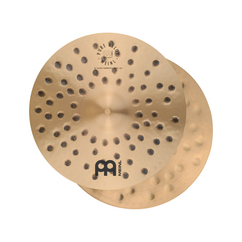 MEINL Cymbals PA14EHH 14inch Pure Alloy Extra Hammered HiHat, Pair