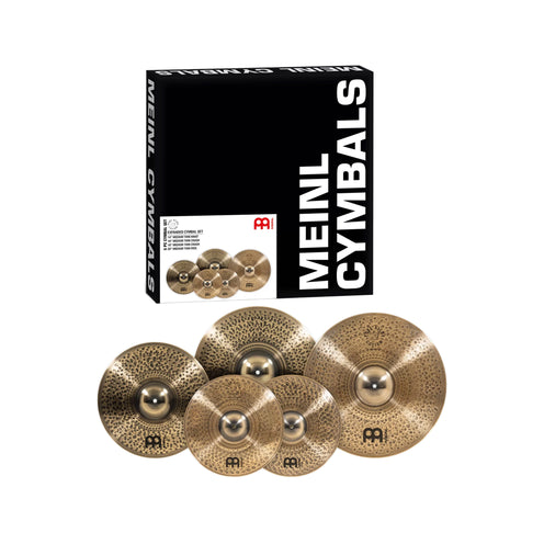 MEINL Cymbals PAC14161820 Pure Alloy Custom Expanded Cymbal Set (14H,16C,18C,20R)