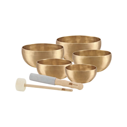 MEINL Sonic Energy SB-U-2950 5pcs Universal Series Singing Bowl Set, 400/500/600/700/750g