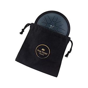 MEINL Sonic Energy SSTD2NB Small Steel Tongue Drum, G Minor, Navy Blue