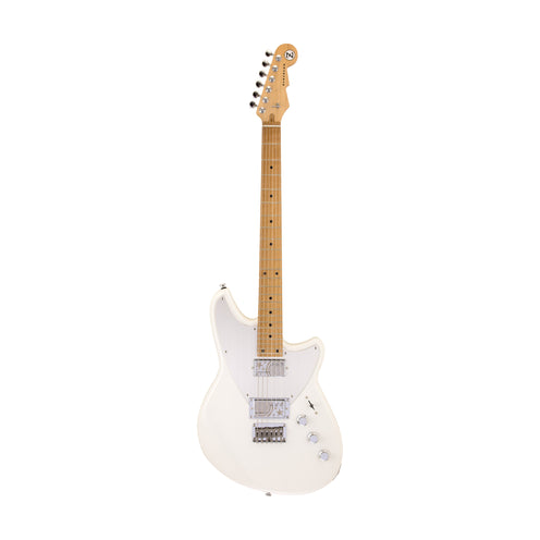 Reverend Billy Corgan Drop Z Signature Electric Guitar, Maple FB, Pearl White