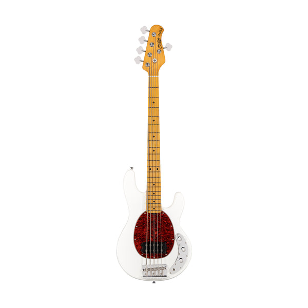 Sterling by Music Man Ray25 Classic 5-String Bass Guitar, Olympic