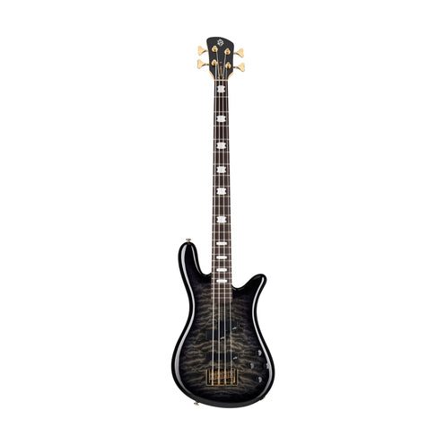 Spector Icon NS 2 Bolt-On 4-String Electric Bass Guitar, Black Stain Gloss