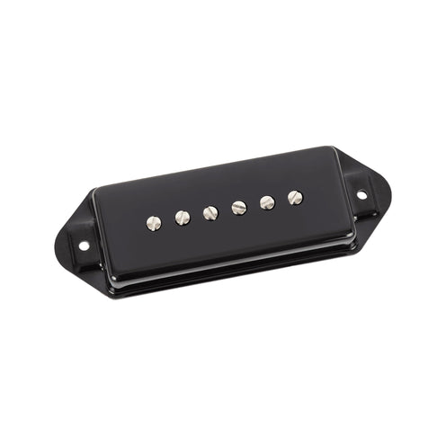 Seymour Duncan Jared James Nichols 6-String Bridge Dog Ear P90 Silencer, Black Cover