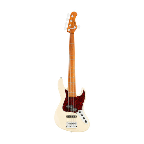 Sadowsky MetroExpress 21-Fret Hybrid 5-String P/J Bass, Solid Olympic White High Polish