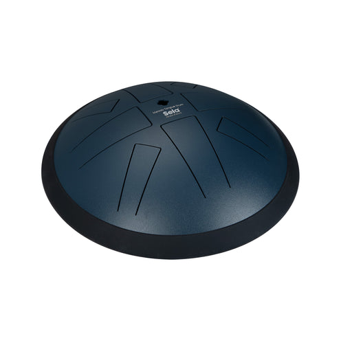 Sela SE-371 Melody Series 10 Inch Tongue Drum w/Bag & Mallet in D Akebono, Navy Blue