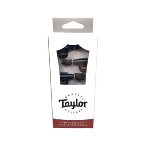 Taylor Acoustic Guitar Tuners, 1:18, 6-String, Satin Black
