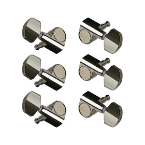 Taylor Acoustic Guitar Tuners, 1:18, 6-String, Smoked Nickel