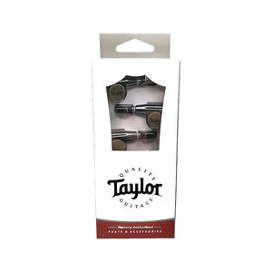 Taylor Acoustic Guitar Tuners, 1:18, 6-String, Smoked Nickel