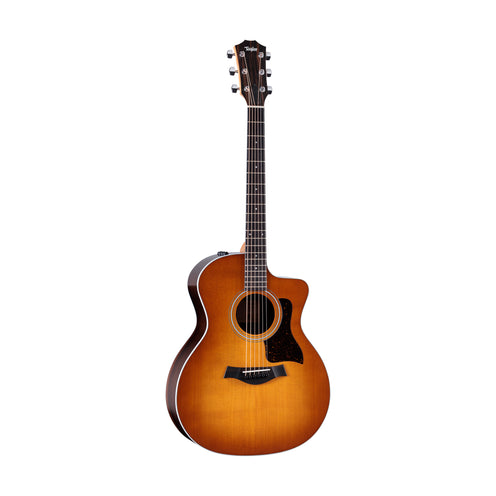 Taylor 214ce Special Ed Indian RW/Spruce Honeyburst Top Acoustic Guitar w/Case, Honeyburst