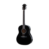 Taylor 217e-BLK Plus Grand Pacific Acoustic Guitar w/Case, Black