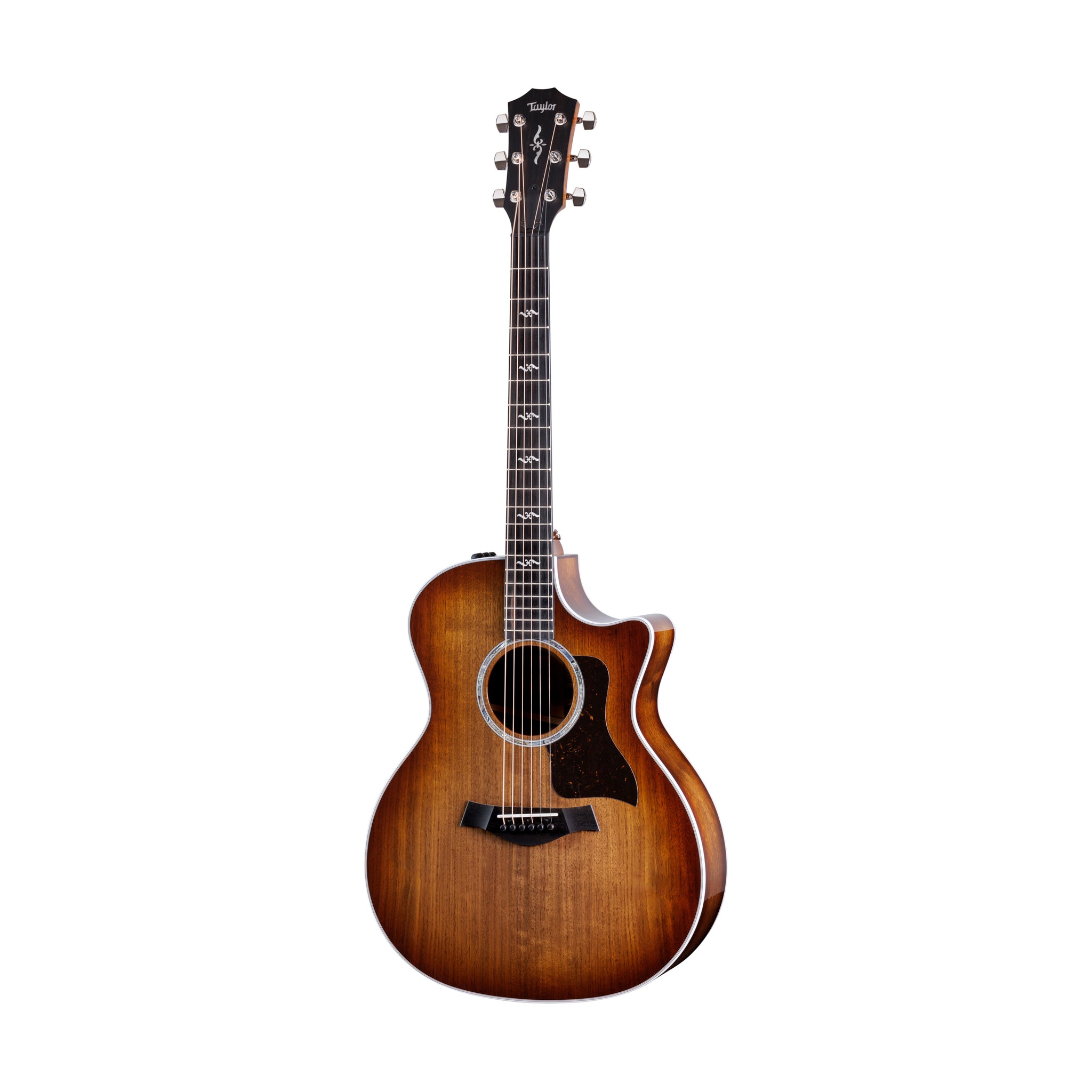 Taylor 424ce Special Edition Walnut/Walnut Acoustic Guitar w/Bag, Shaded Edge Burst