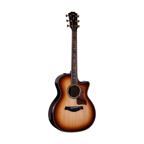 Taylor Builders Edition 814ce Rosewood/Adirondack Acoustic Guitar w/Case, Shaded Edgeburst