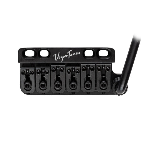 Vega-Trem VT1 Special Standard 6-Screw Stratocaster Guitar Tremolo Bridge, Standard Black