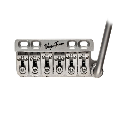 Vega-Trem VT1 Special Standard 6-Screw Stratocaster Guitar Tremolo Bridge, Standard Satin