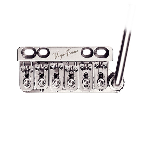 Vega-Trem VT1 Special Standard 6-Screw Stratocaster Guitar Tremolo Bridge, Standard Glossy