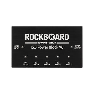 Rockboard by Warwick ISO Power Block V6 Multi Power Supply