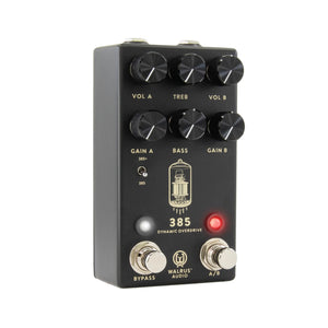 Walrus Audio 385 Overdrive MKII Guitar Effects Pedal, Black