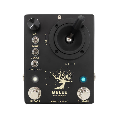 Walrus Audio Melee: Wall of Noise Guitar Effects Pedal, Black