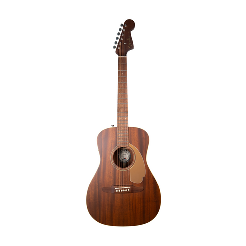 Fender FSR California Malibu Player Small-Bodied Acoustic Guitar, Walnut FB, All-Mahogany, IWA226XXXX