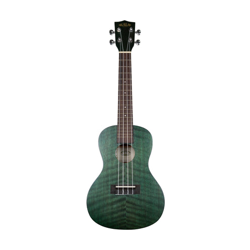 Kala KA-CEMG Exotic Mahogany Concert Ukulele, Transparent Green, 4QXXX