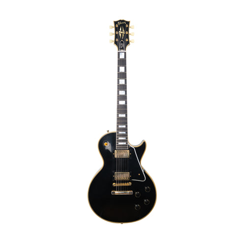 Gibson Custom Historic 1957 Les Paul Custom Electric Guitar, Ebony VOS, 74XXXX
