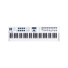 Arturia KeyLab Essential 61 Keyboard Controller, White
