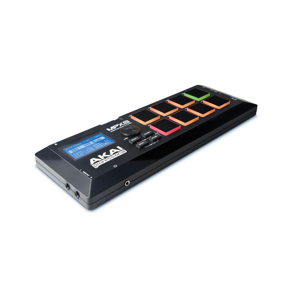 AKAI MPX8 モバイルSDサンプルプレーヤー Akai MPX8 8-Pad Pressure-sensitive Mobile SD Sample Player – Swee