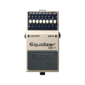 BOSS GE-7 Graphic Equalizer Guitar Effects Pedal – Swee Lee Malaysia