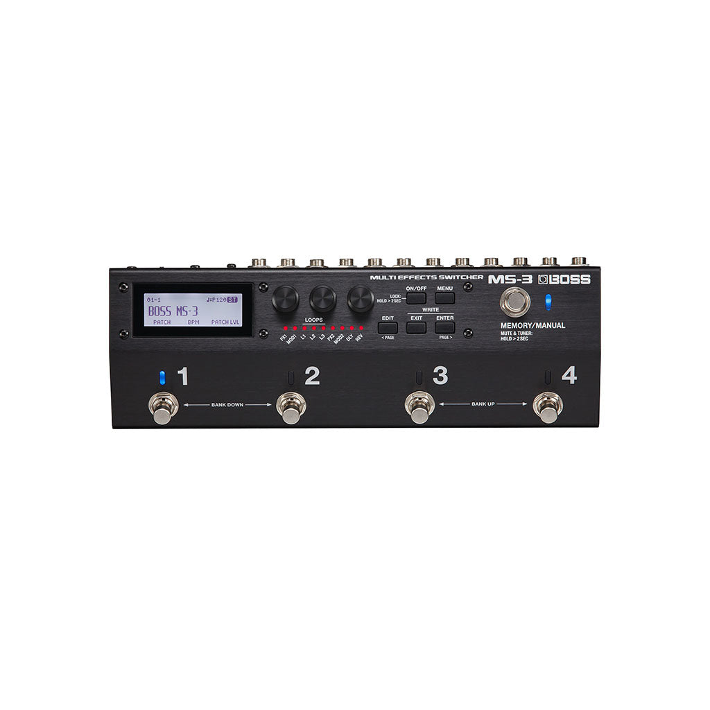 【美品】BOSS MS-3 Multi Effects Switcher BOSS MS-3 Multi Effects Switcher – Swee Lee Malaysia