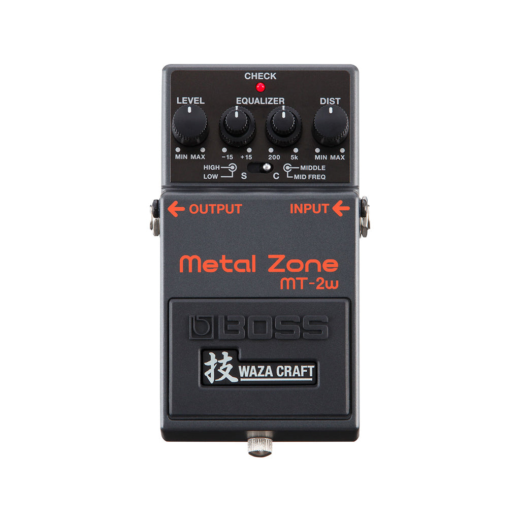 ギター BOSS L ZONE WAZA BOSS MT-2W Waza Metal Zone Distortion Pedal – Swee Lee Malaysia