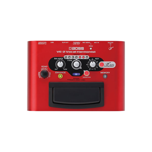 BOSS VE-2 Vocal Harmonist Pedal – Swee Lee Malaysia