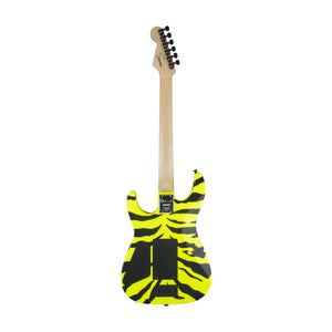 Charvel Pro Mod Dinky Satchel Signature Electric Guitar, Maple FB, Yellow Bengal