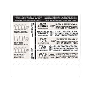 D'Addario EJ14 80/20 Bronze Acoustic Guitar Strings, Light Top/Medium Bottom/Bluegrass, 12-56