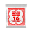 Ernie Ball .016 Plain Steel Electric or Acoustic Guitar Single String