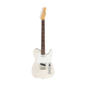 Fender Jimmy Page Mirror Telecaster Electric Guitar, RW FB, White Blonde