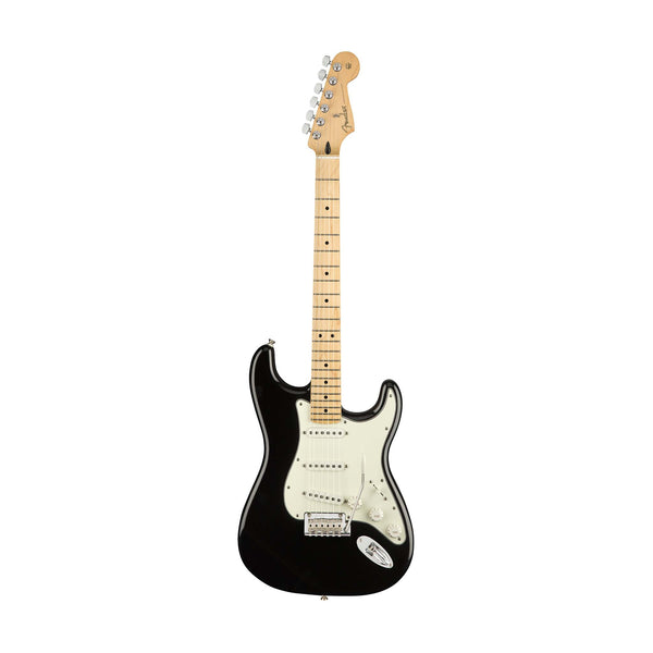 ギター fender player stratocaster black Fender Player Stratocaster Electric Guitar, Maple FB, Black – Swee