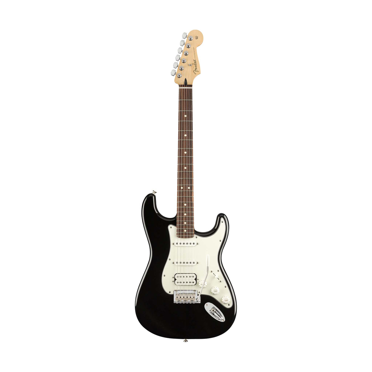 ギター Fender Player Stratocaster HSS PF BLK Fender Player HSS Stratocaster Electric Guitar, Pau Ferro FB