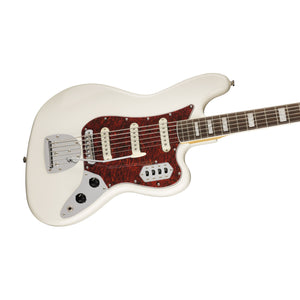 Squier Vintage Modified Bass Guitar VI, RW Neck, Olympic White