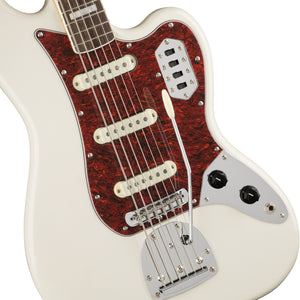 Squier Vintage Modified Bass Guitar VI, RW Neck, Olympic White
