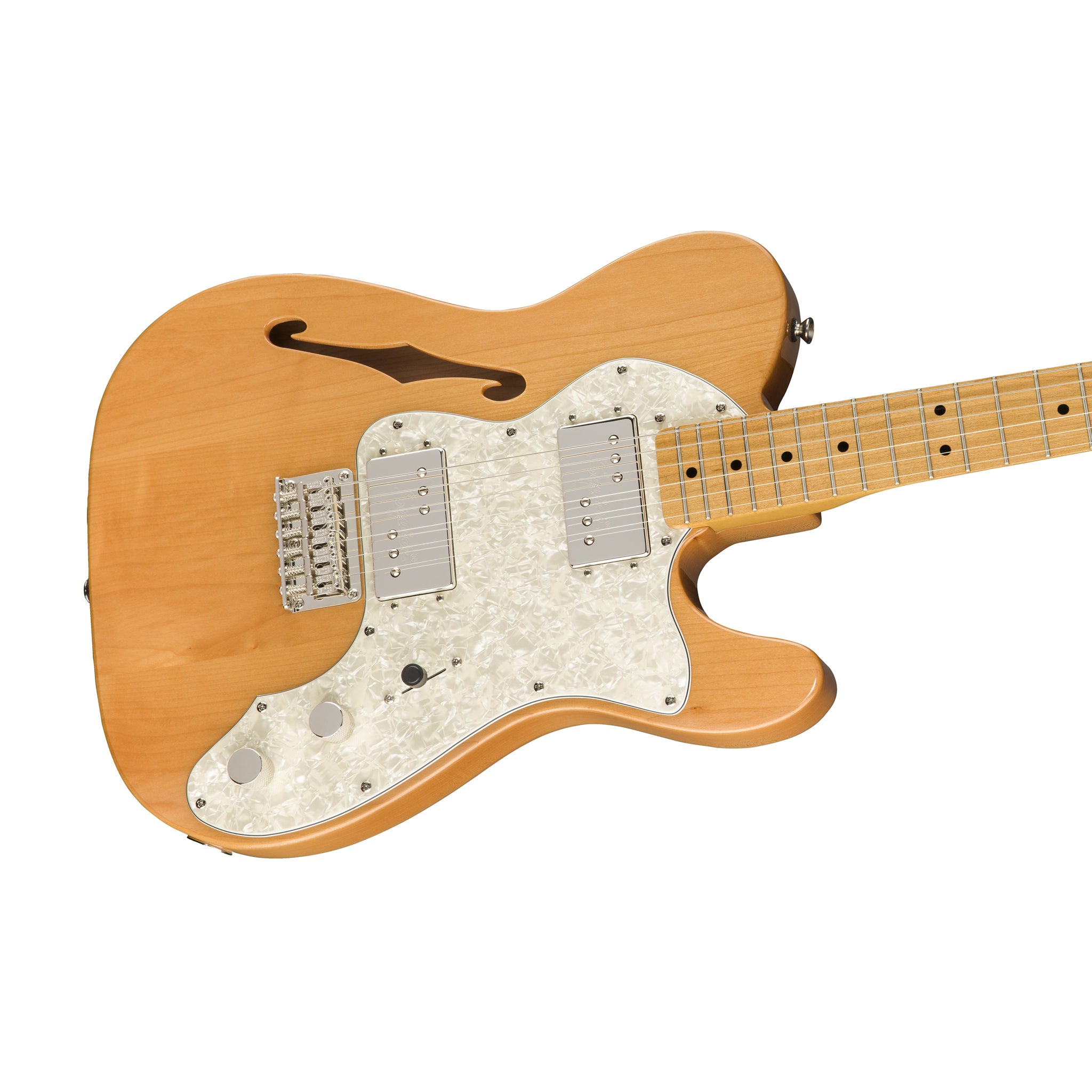 Squier Classic Vibe 70s Telecaster Thinline Electric Guitar, Maple
