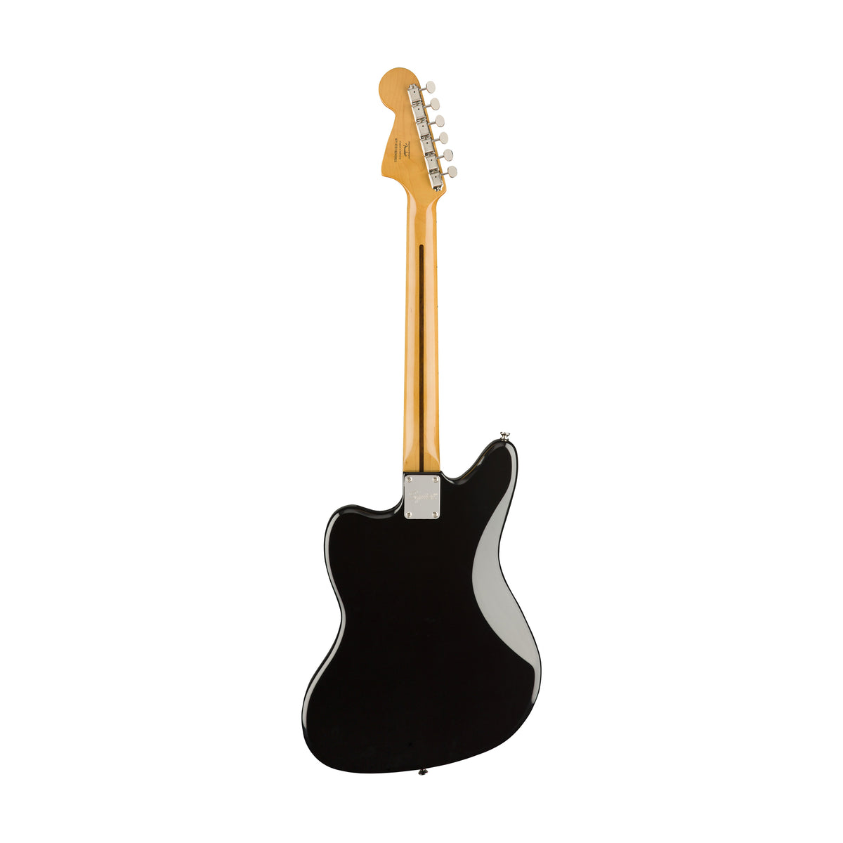 美品　Squier Jaguar Classic Vibe '70s Squier Classic Vibe 70s Jaguar Electric Guitar, Laurel FB, Black