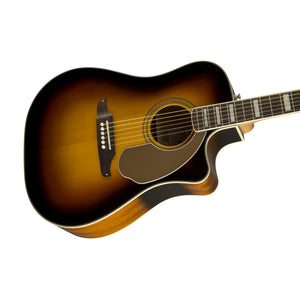 Fender Kingman ASCE Dreadnought Acoustic Guitar w/Case, 3-Color Sunburst (B-Stock)